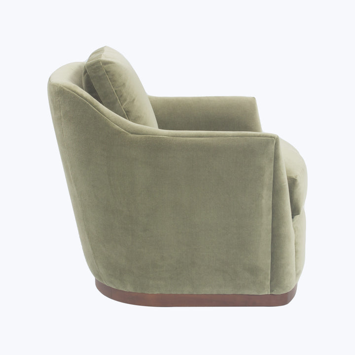 Forest Hills Chair Cannes Velvet, Celery