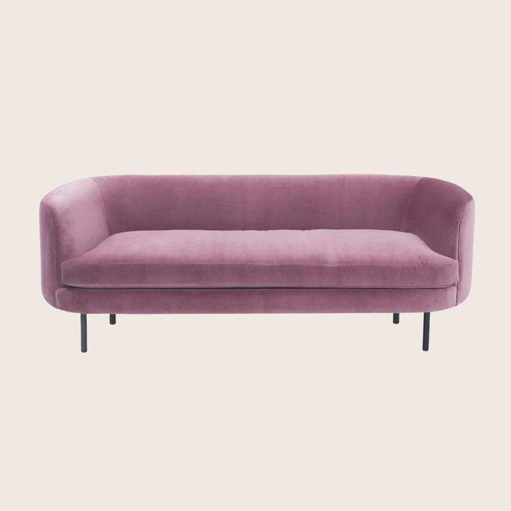 Desiree Sofa Como Velvet, Orchid