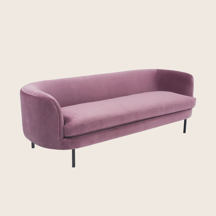 Desiree Sofa Como Velvet, Orchid