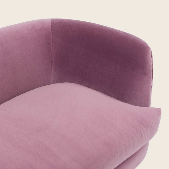Desiree Sofa Como Velvet, Orchid