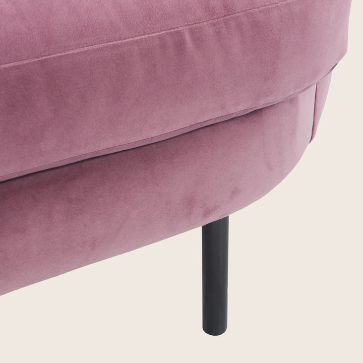 Desiree Sofa Como Velvet, Orchid