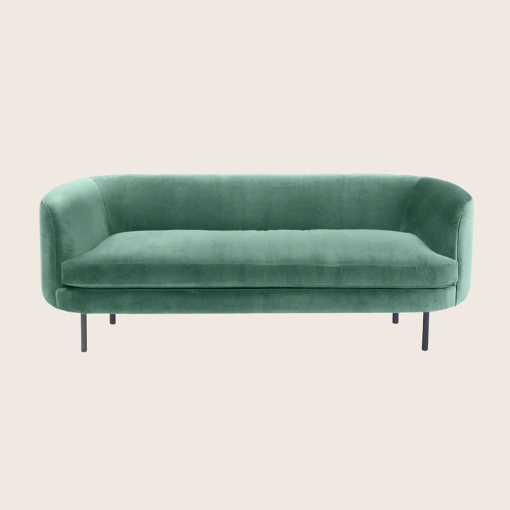 Desiree Sofa Como Velvet, Stone