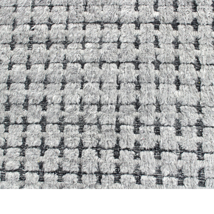 Grey Transitional Wool Rug - 8'1" x 9'9"
