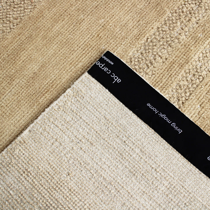 Yellow Flatweave Wool Rug - 8' x 10'