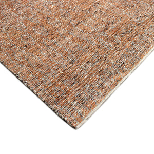 Orange Textured Wool Rug - 10' x 12'9" - hover