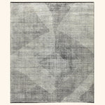 Grey Contemporary Wool Rug - 8'1" x 9'8"