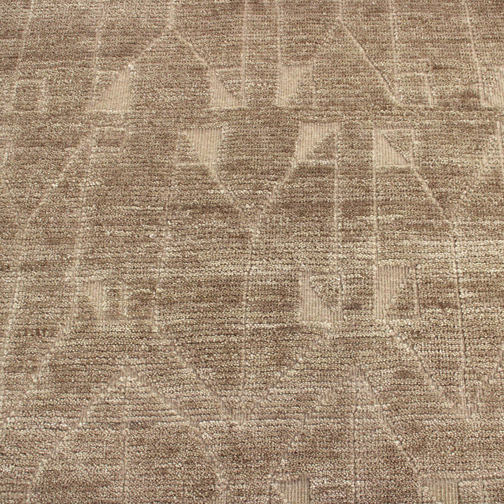 Green Transitional Wool Rug - 8'3" x 9'9"