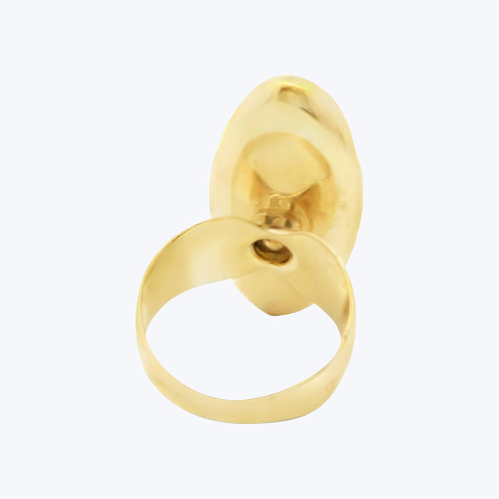 18KYG Modernist Diamond Scatter Ring