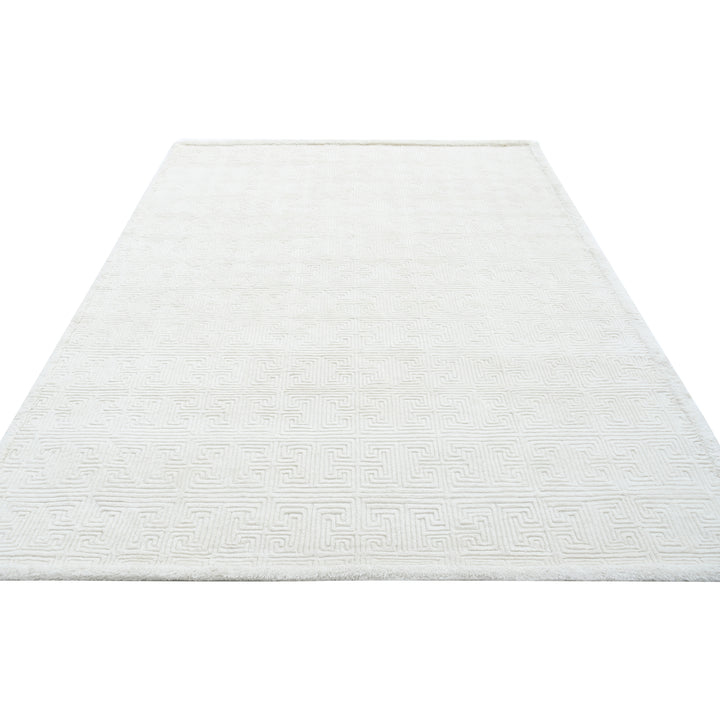Ivory Traditional Australian Wool Rug - 8' x 10'