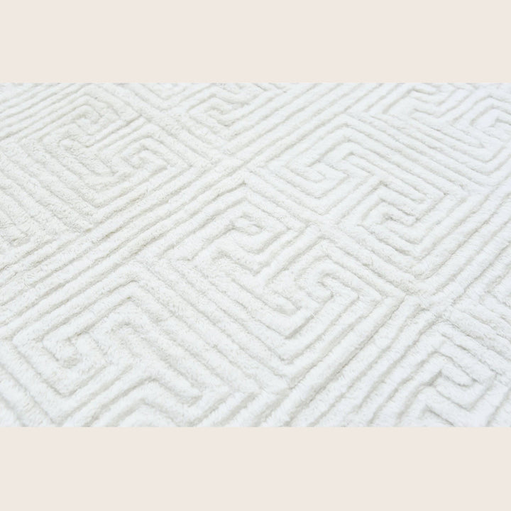 Ivory Traditional Australian Wool Rug - 8' x 10'