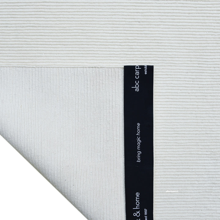 Natural Solid Australian Merino Rug - 6' x 9'