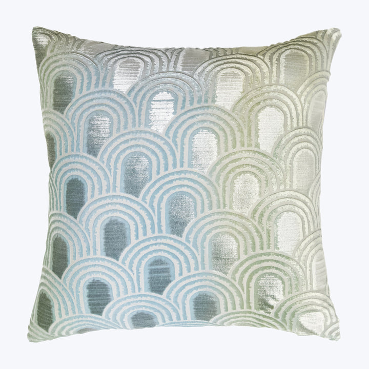 Endless Velvet Pillow Ice 18" x 18"