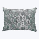 Endless Velvet Lumbar Pillow Jade 14" x 20"