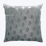Endless Velvet Pillow Jade 18" x 18"