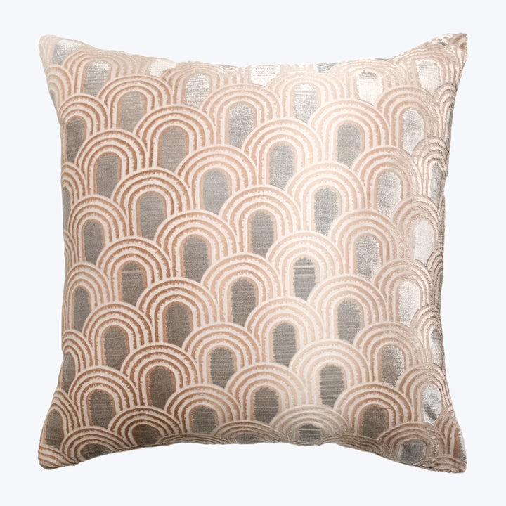 Endless Velvet Pillow Latte 18" x 18"