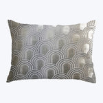 Endless Velvet Lumbar Pillow Nickel 14" x 20"