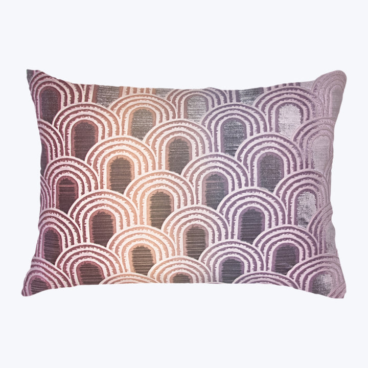 Endless Velvet Lumbar Pillow Opal 14" x 20"