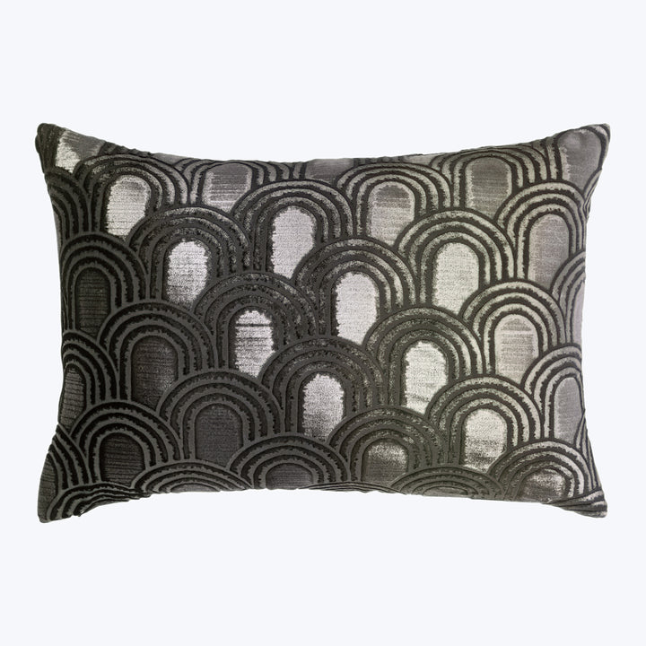 Endless Velvet Lumbar Pillow Oregano 14" x 20"