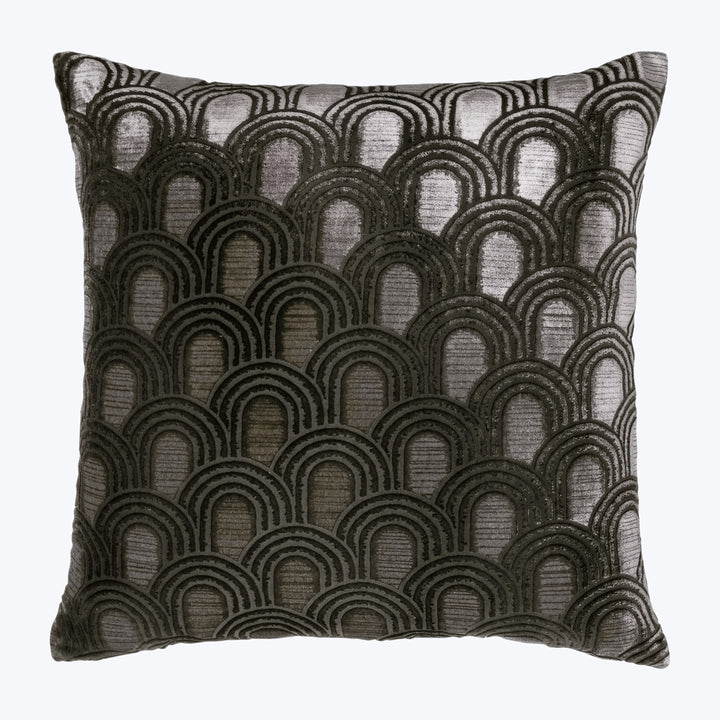 Endless Velvet Pillow Oregano 18" x 18"