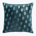 Endless Velvet Pillow Pacific 18" x 18"