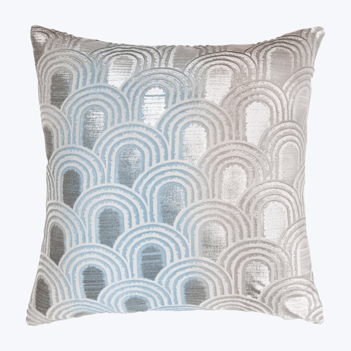 Endless Velvet Pillow Robin's Egg 18" x 18"