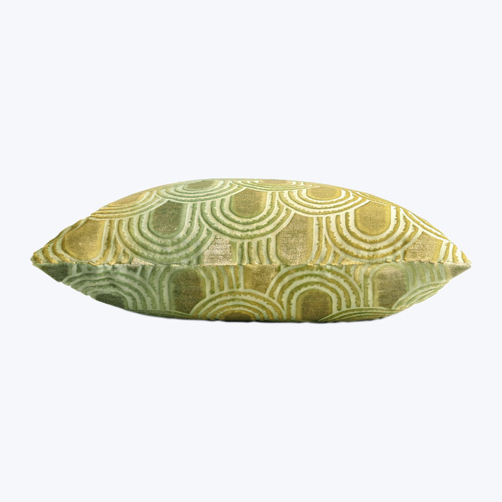 Endless Velvet Pillow Scallion 18" x 18"