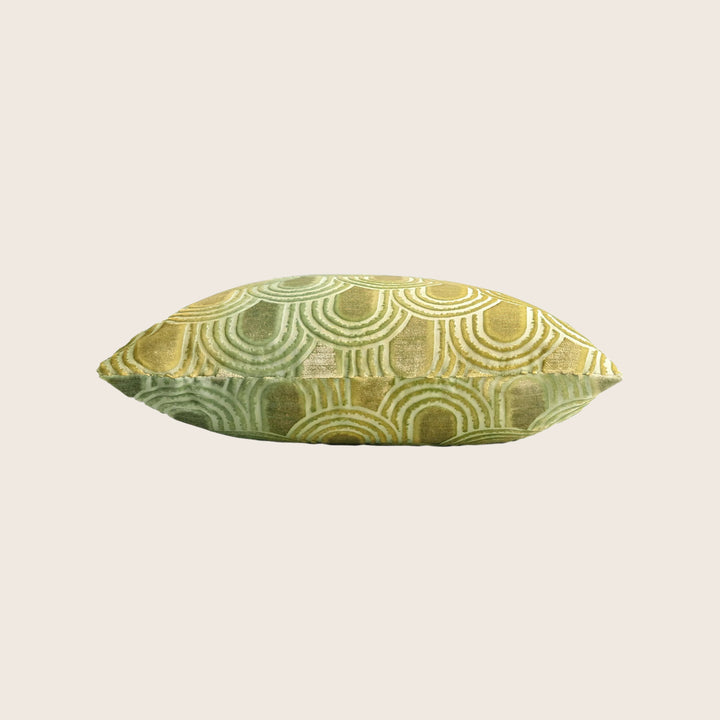 Endless Velvet Pillow Scallion