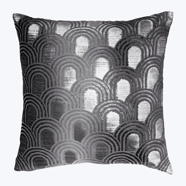 Endless Velvet Pillow Smoke 18" x 18"