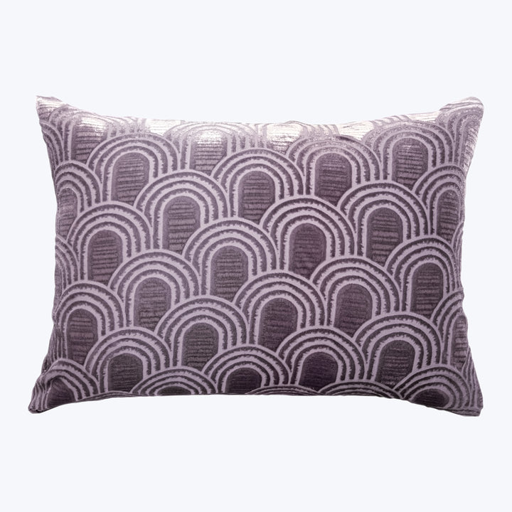 Endless Velvet Lumbar Pillow Thistle 14" x 20"