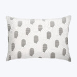 Endless Velvet Lumbar Pillow White 14" x 20"