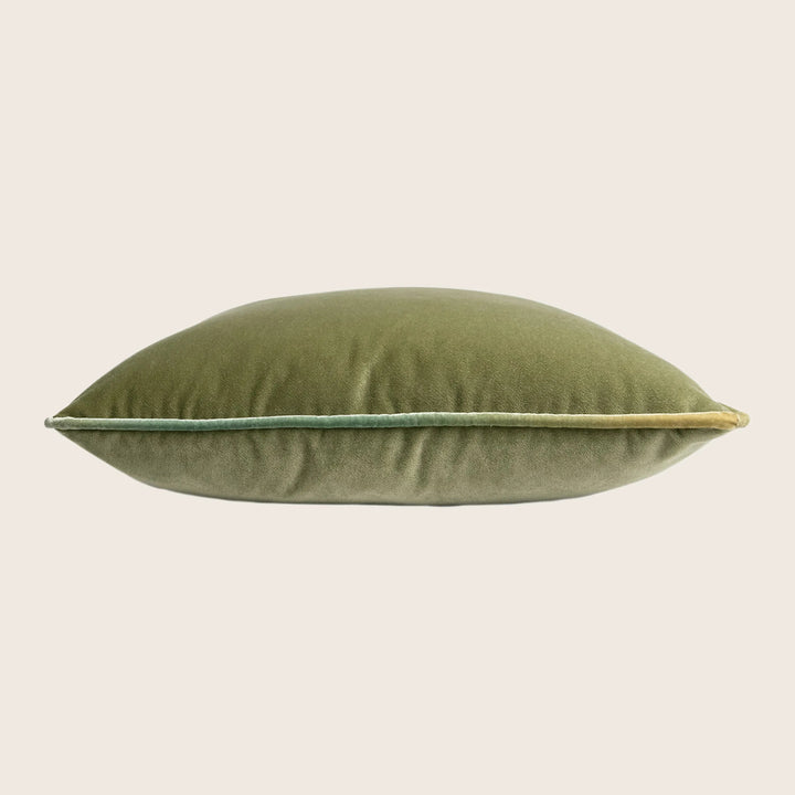 Tranquility High Performance Velvet Pillow Scallion