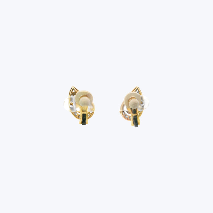 Cartier Citrine and Diamond Earrings