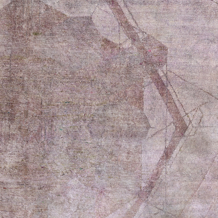 Pink Alchemy Transitional Silk Rug - 8'8" x 12'1"