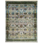 Sage Alchemy Traditional Silk Wool Blend Rug - 9'10" x 13'2"
