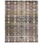 Black Alchemy Traditional Silk Wool Blend Rug - 11'9" x 15'1"