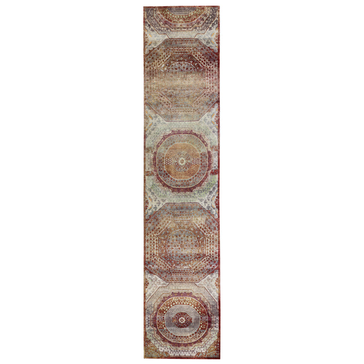 Pink Alchemy Traditional Silk Runner - 3' x 14'3"