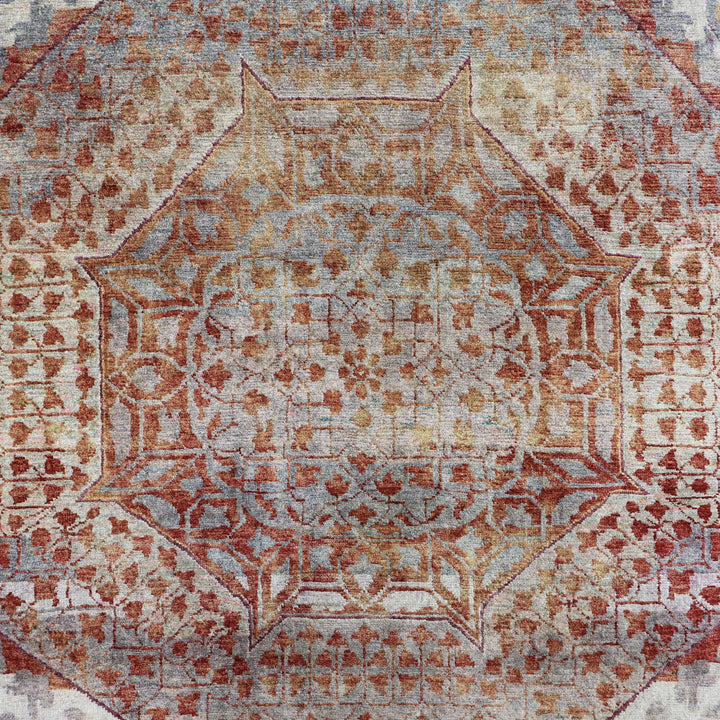 Pink Alchemy Traditional Silk Runner - 3' x 14'3"