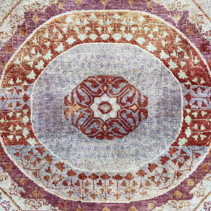 Pink Alchemy Traditional Silk Runner - 3' x 14'3"