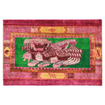 Pink Alchemy Transitional Silk Rug - 6'1" x 4'2"