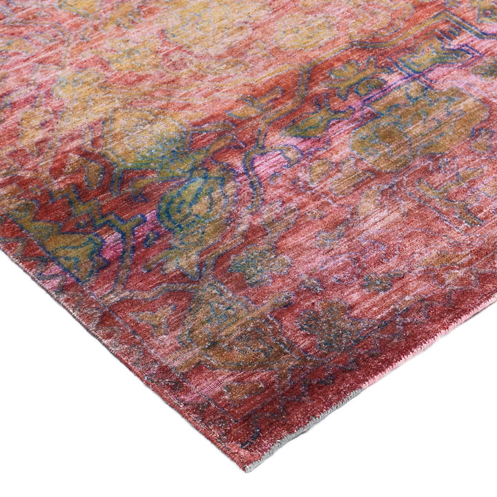 Purple Alchemy Transitional Wool Blend Rug - 8'10" x 9'5"
