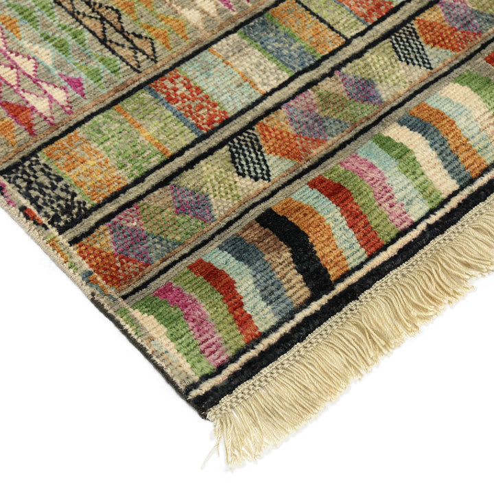 Multicolored Alchemy Traditional Wool Rug - 3'1" x 5'8"