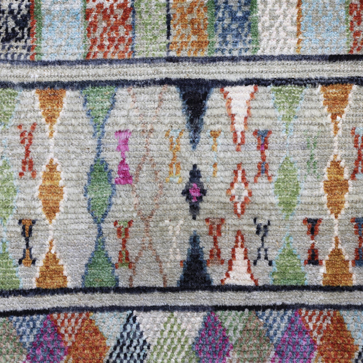 Multicolored Alchemy Traditional Wool Rug - 3'1" x 5'8"