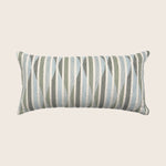 Stripe Ogee Performance Lumbar Pillow Mist