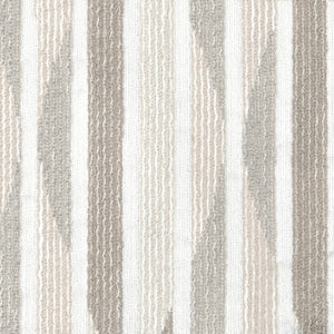 Stripe Ogee Performance Lumbar Pillow Pebble - hover