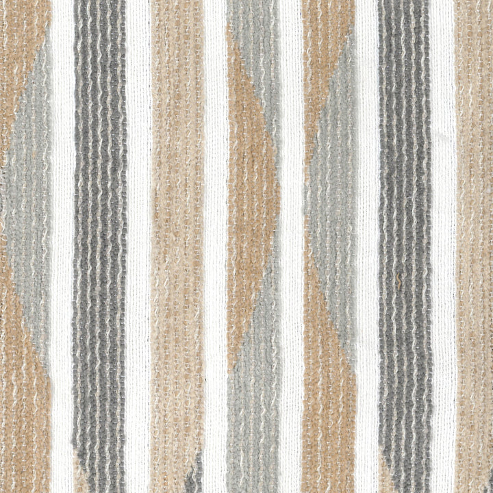 Stripe Ogee Performance Lumbar Pillow Shell