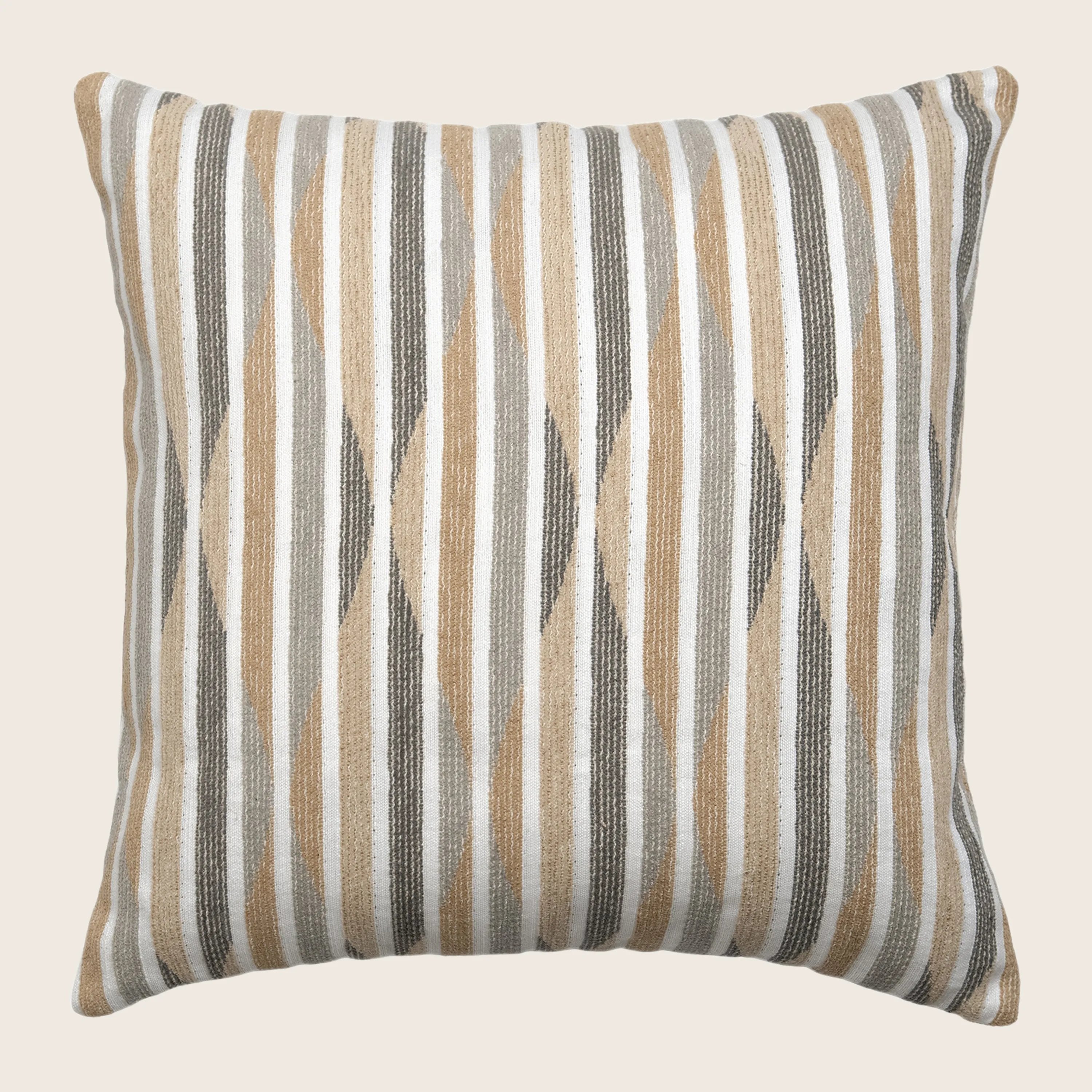 Kevin O'Brien Studio Stripe Ogee Pillow Shell - Thumbnail 2