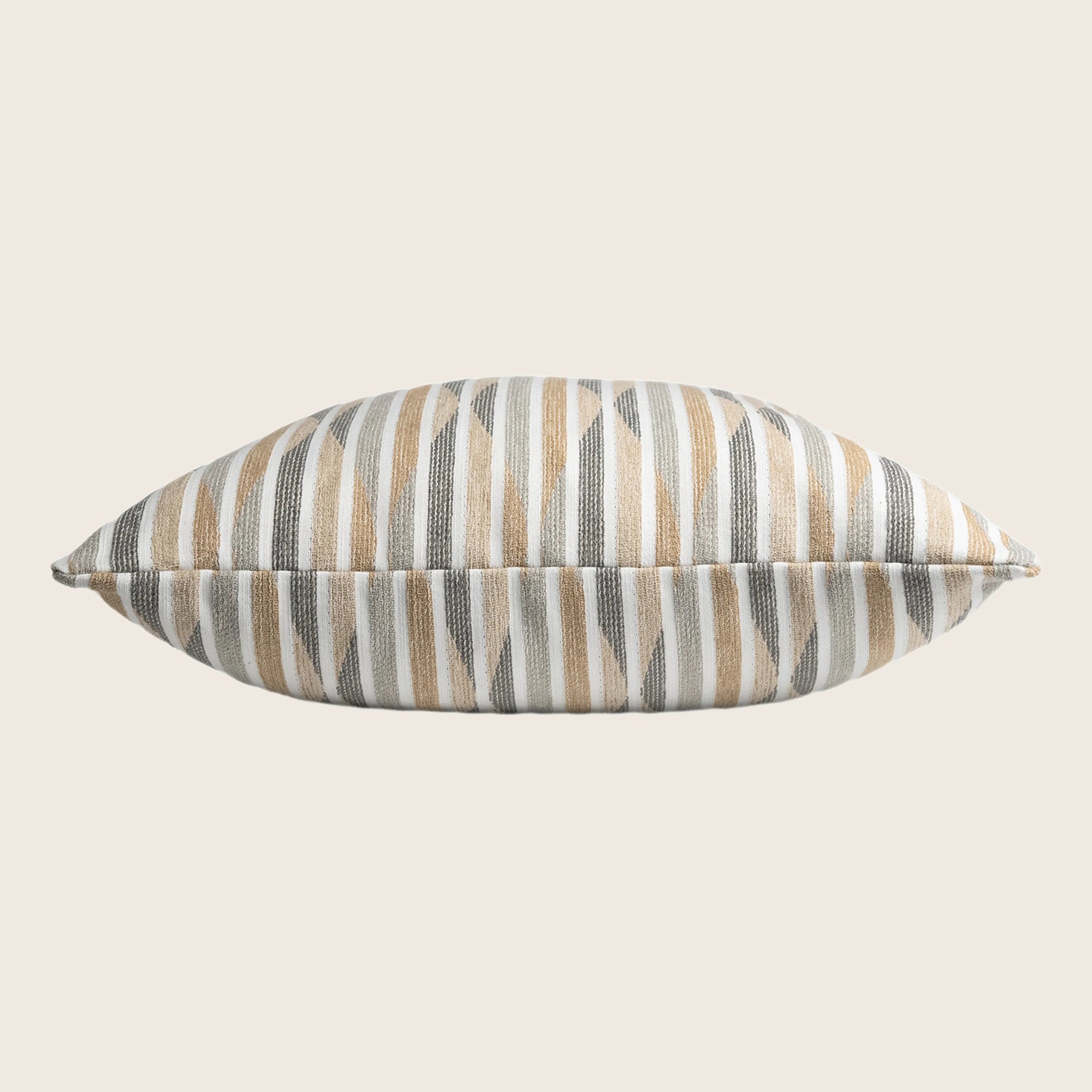 Kevin O'Brien Studio Stripe Ogee Pillow Shell