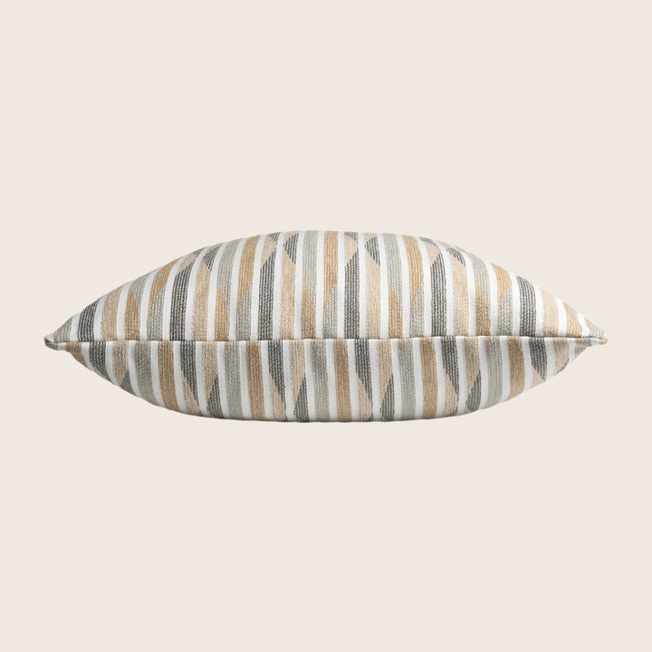 Stripe Ogee Performance Pillow Shell