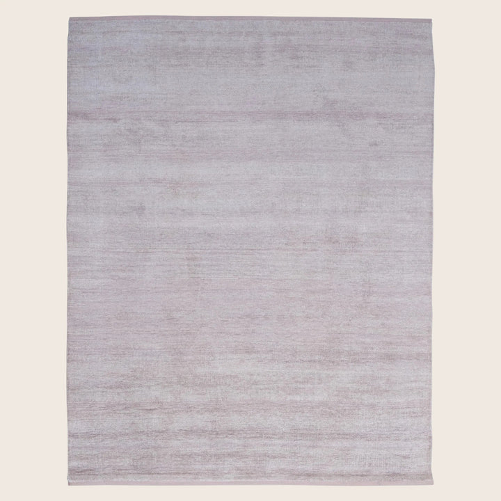 Solid Saree Silk Rug Soft Pink / 6x9