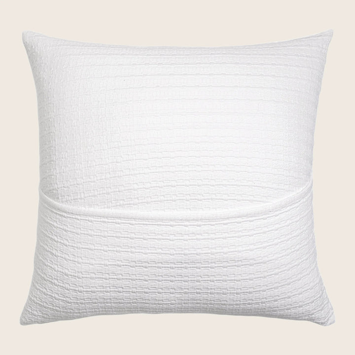 Dune Euro Sham White